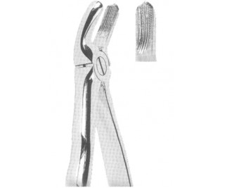 Extracting Forceps With Anatomically Shaped Handle